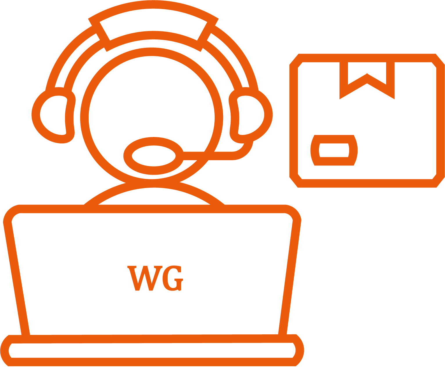 Icono de soporte al cliente